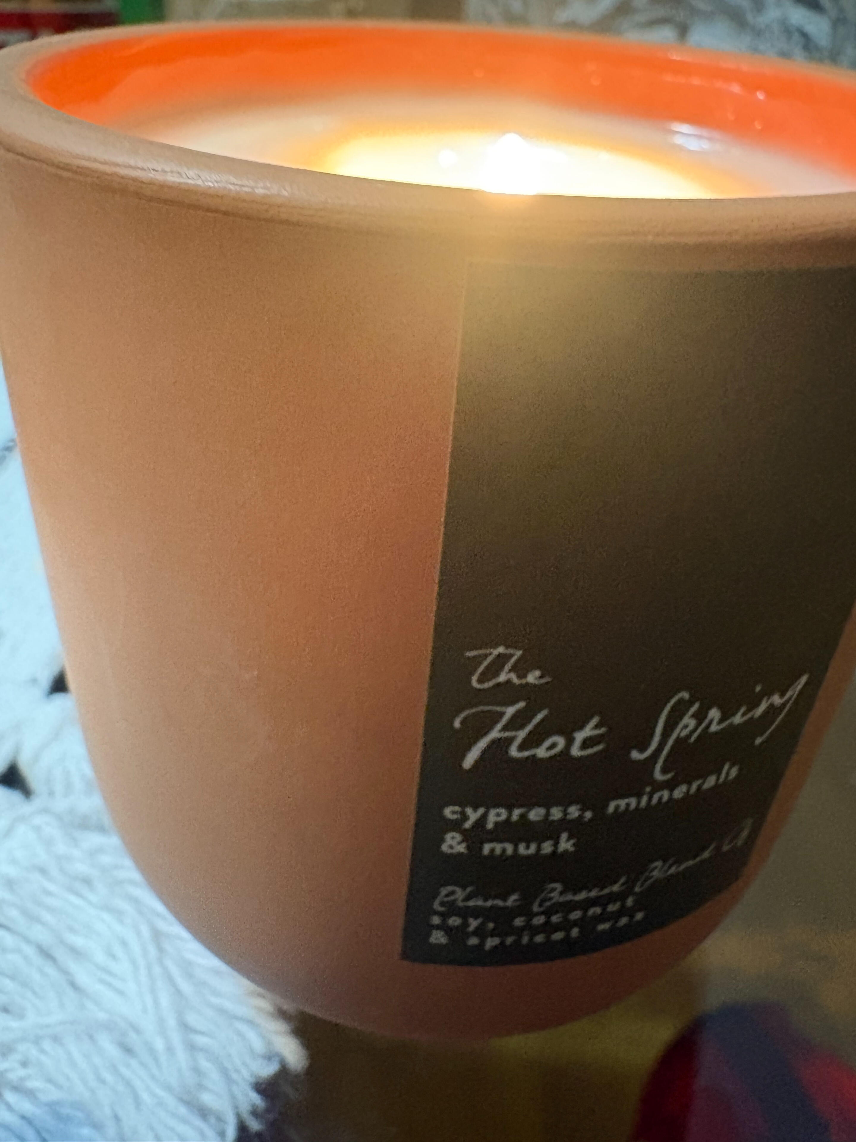 Pacha Soap Co The Hot Spring Candle